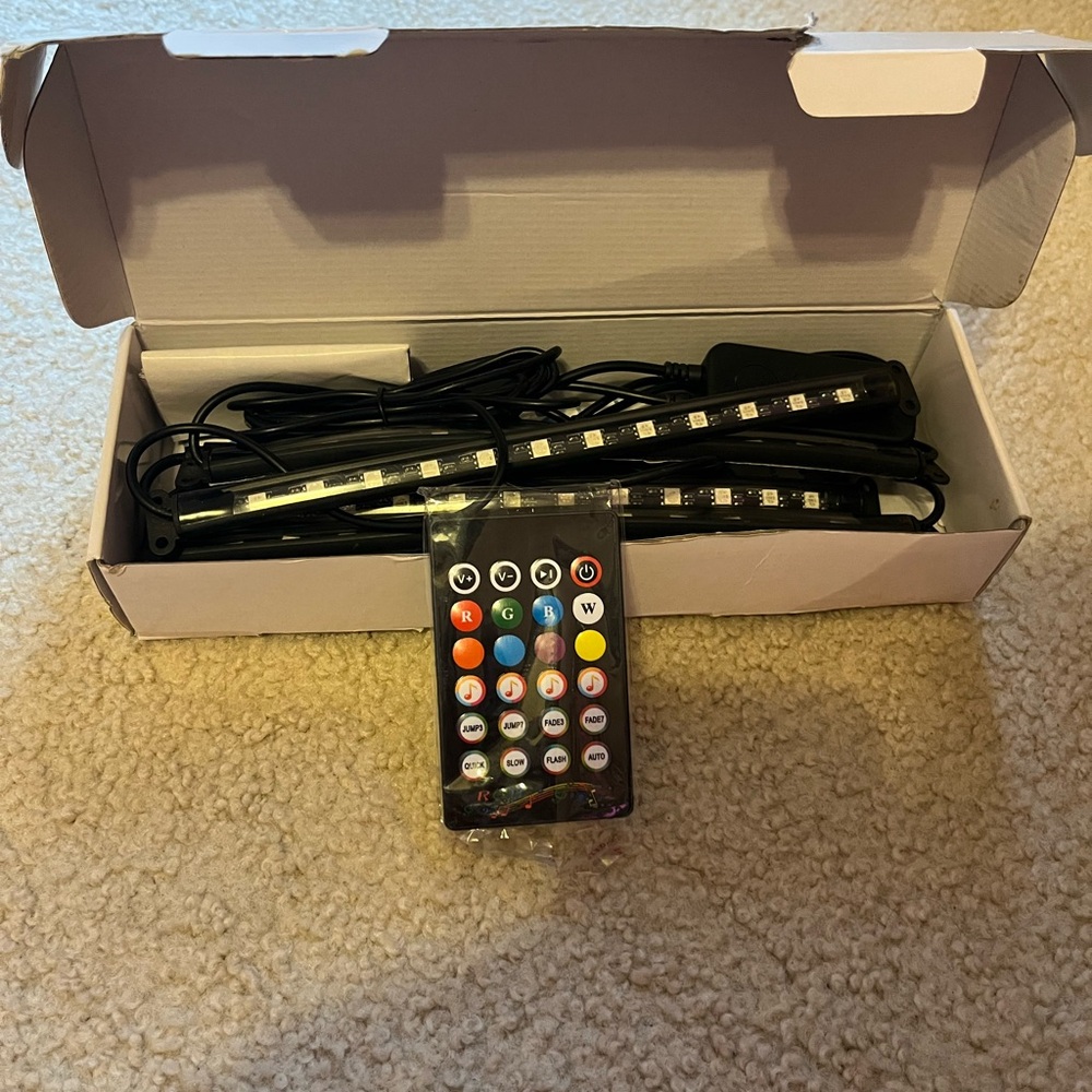 RGB Car LED Strip Light - Picture 3 of 4